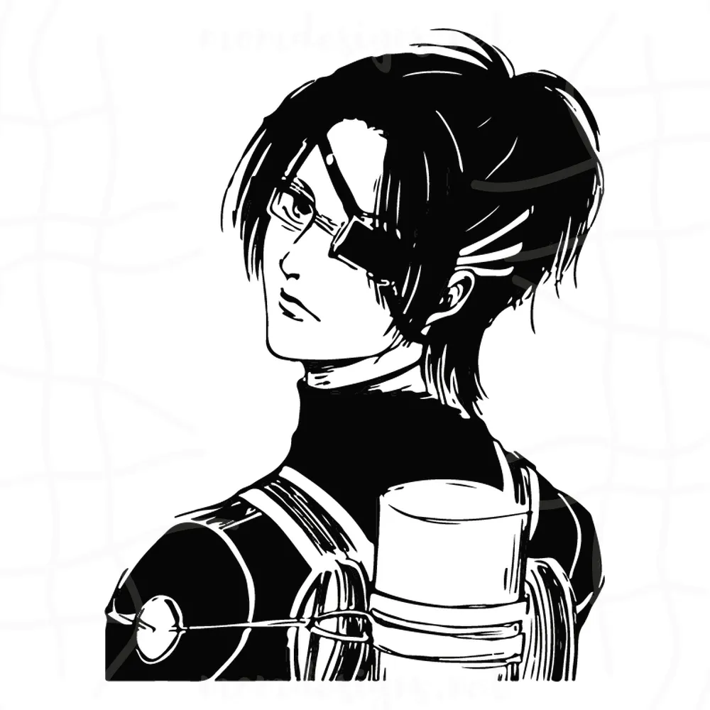 Hange Zoe Attack On Titan Svg Free