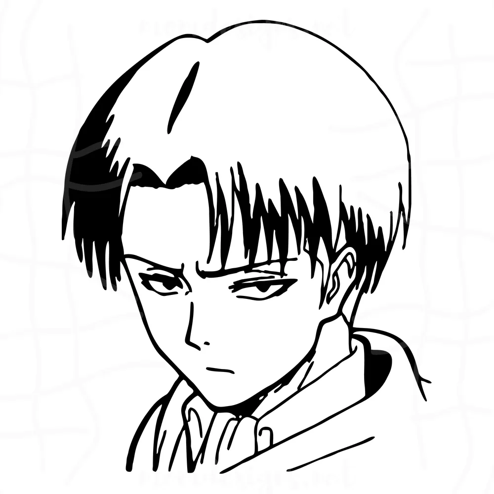 Levi Ackerman Attack On Titan Svg Free