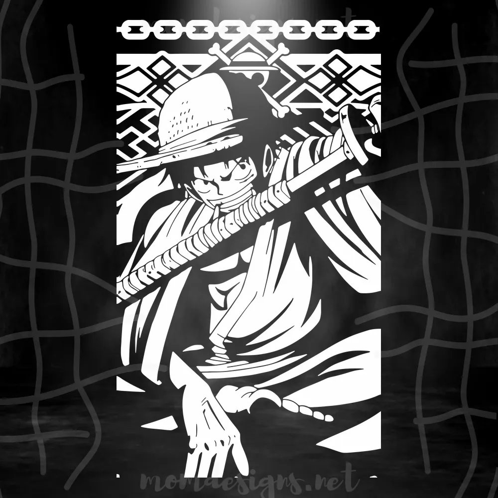 Luffy Svg, Monkey D. Luffy Svg, One Piece Svg, One Piece Manga Svg
