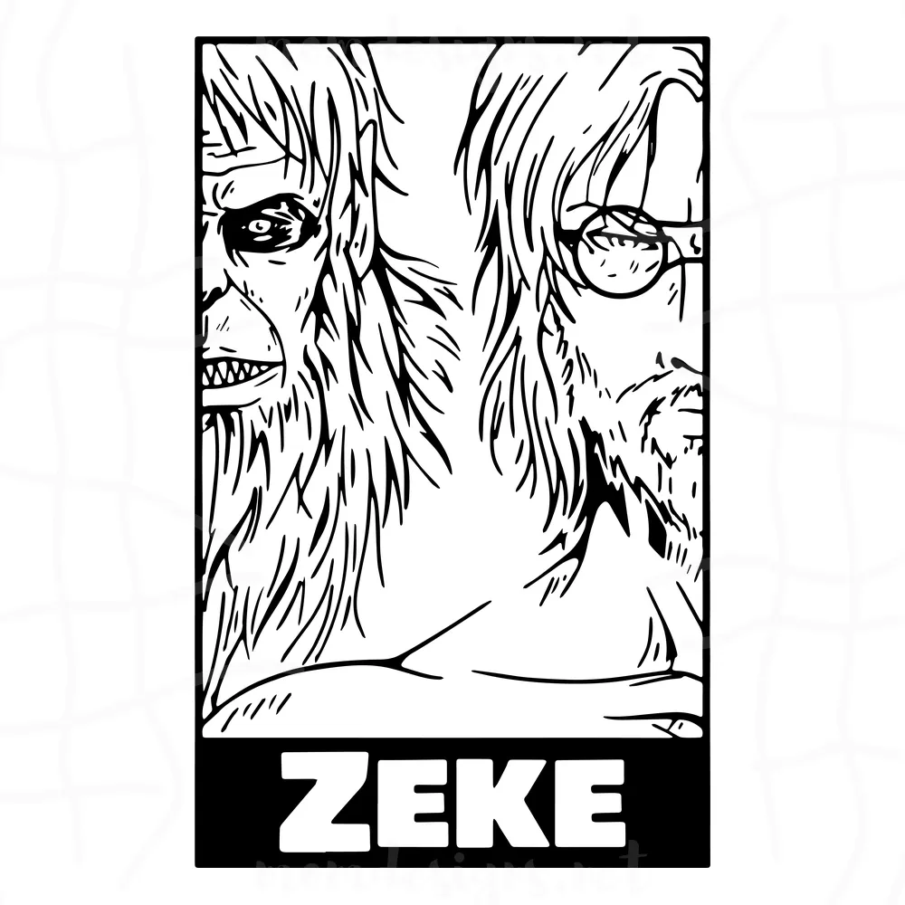 Zeke Svg, Zeke Yeager Svg, Zeke Titan Svg, Attack On Titan Svg, Anime Cartoon Svg