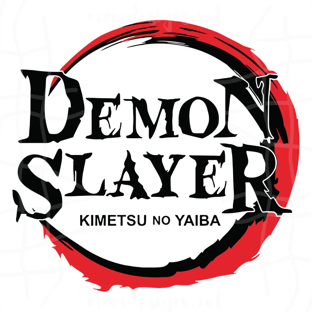 Demon Slayer Logo Svg