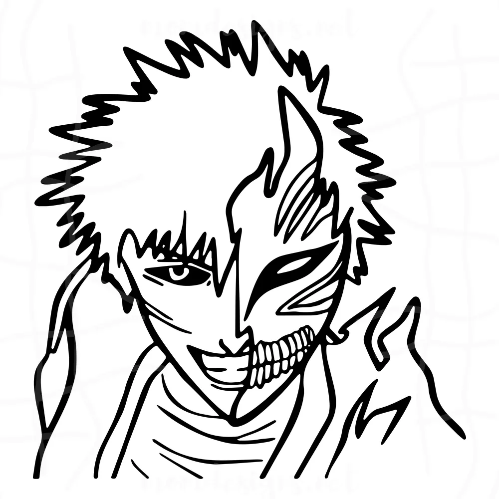 Keigo Asano Svg, Bleach Svg, Anime Cartoon Svg, Anime Svg, Bleach Anime Svg