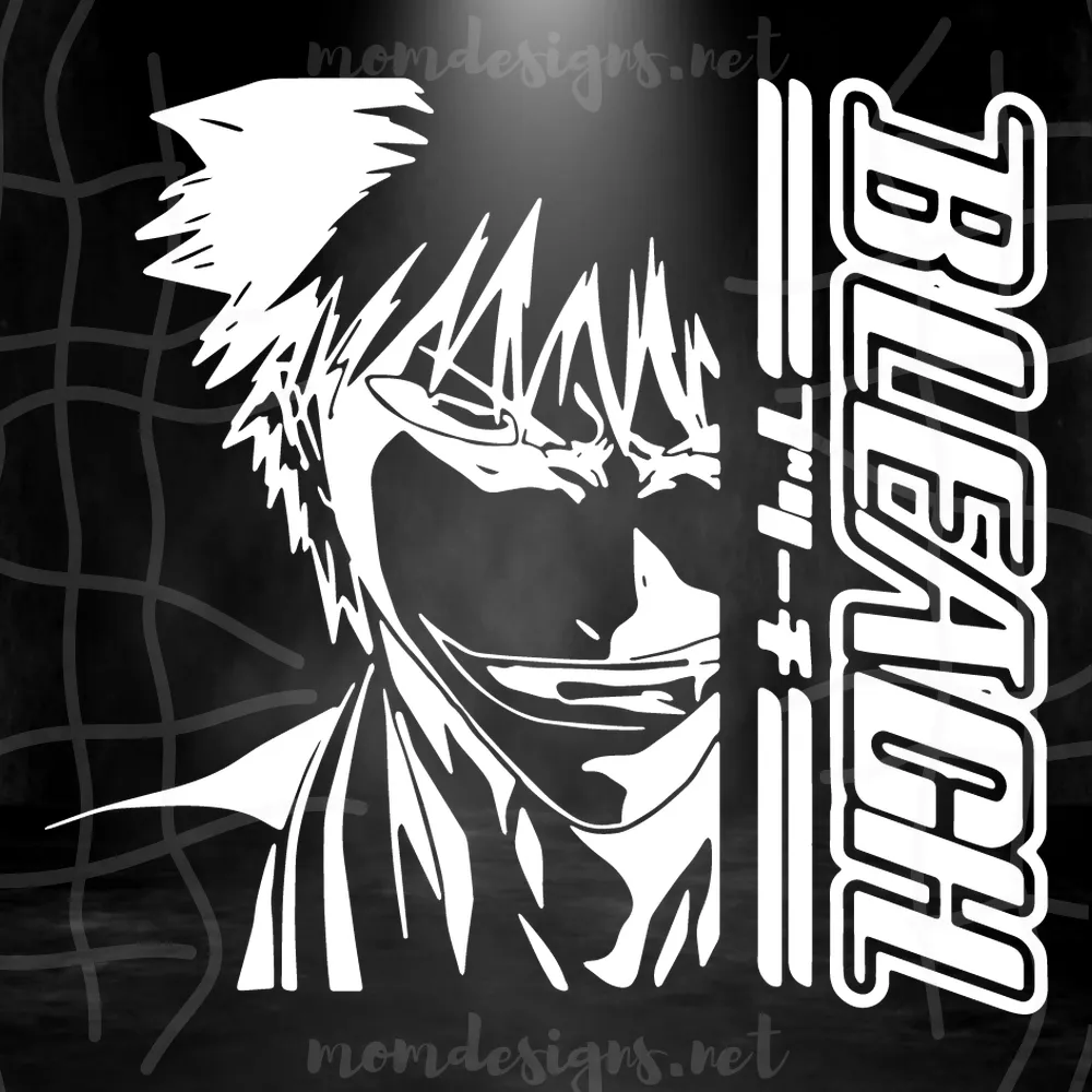 Kurosaki Ichigo Svg, Bleach Svg, Anime Manga Svg, Kurosaki Ichigo Bleach Svg