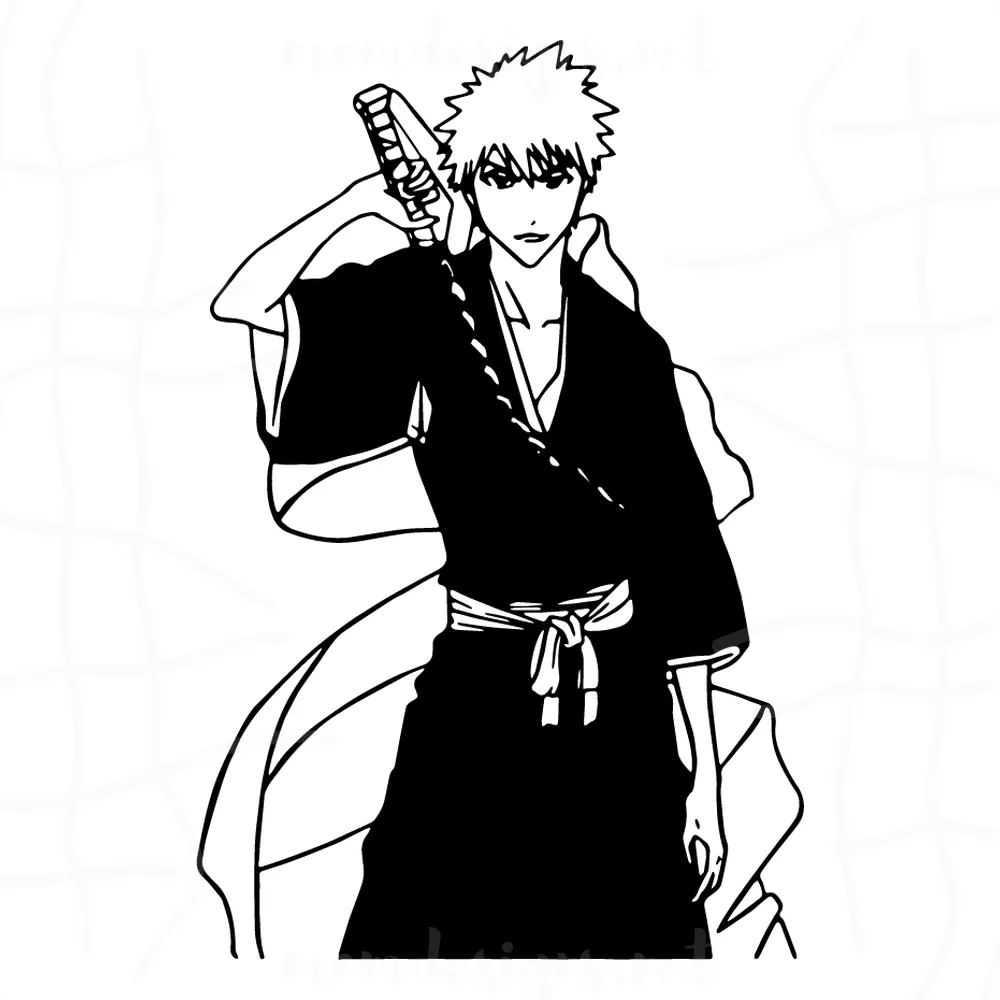 Toshiro Hitsugaya Svg, Bleach Svg, Anime Cartoon Svg, Bleach Anime Svg