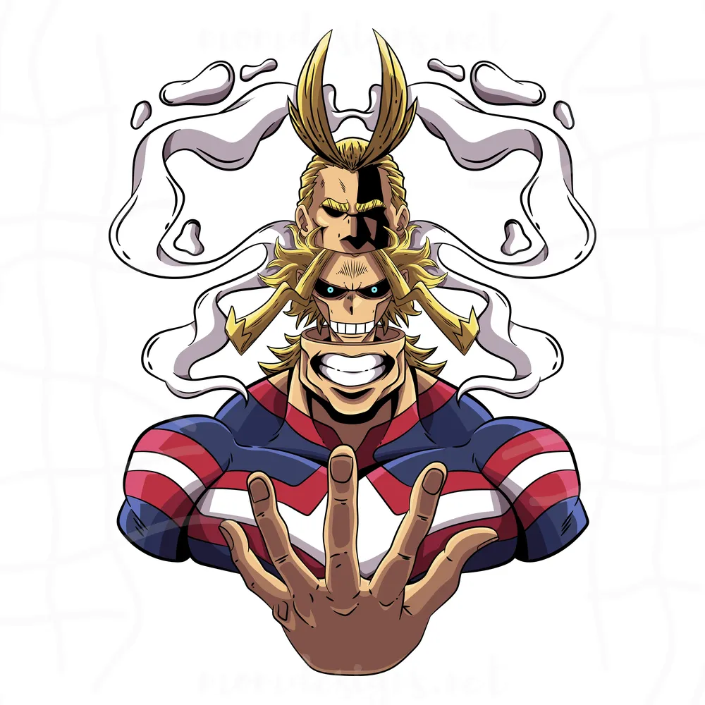 All Might Svg, Toshinori Yagi Svg, My Hero Academia Svg, Japanese Svg