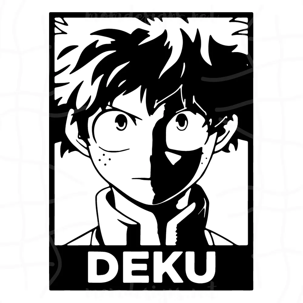 Deku My Hero Academy Svg, Midoriya Izuku Svg, Deku Hero Svg, My Hero Academy Svg