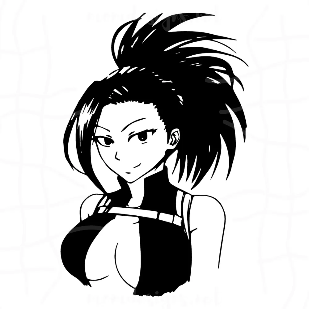 Momo Yaoyorozu Svg, Class 1-A Student Svg, My Hero Academia Svg, Anime Svg