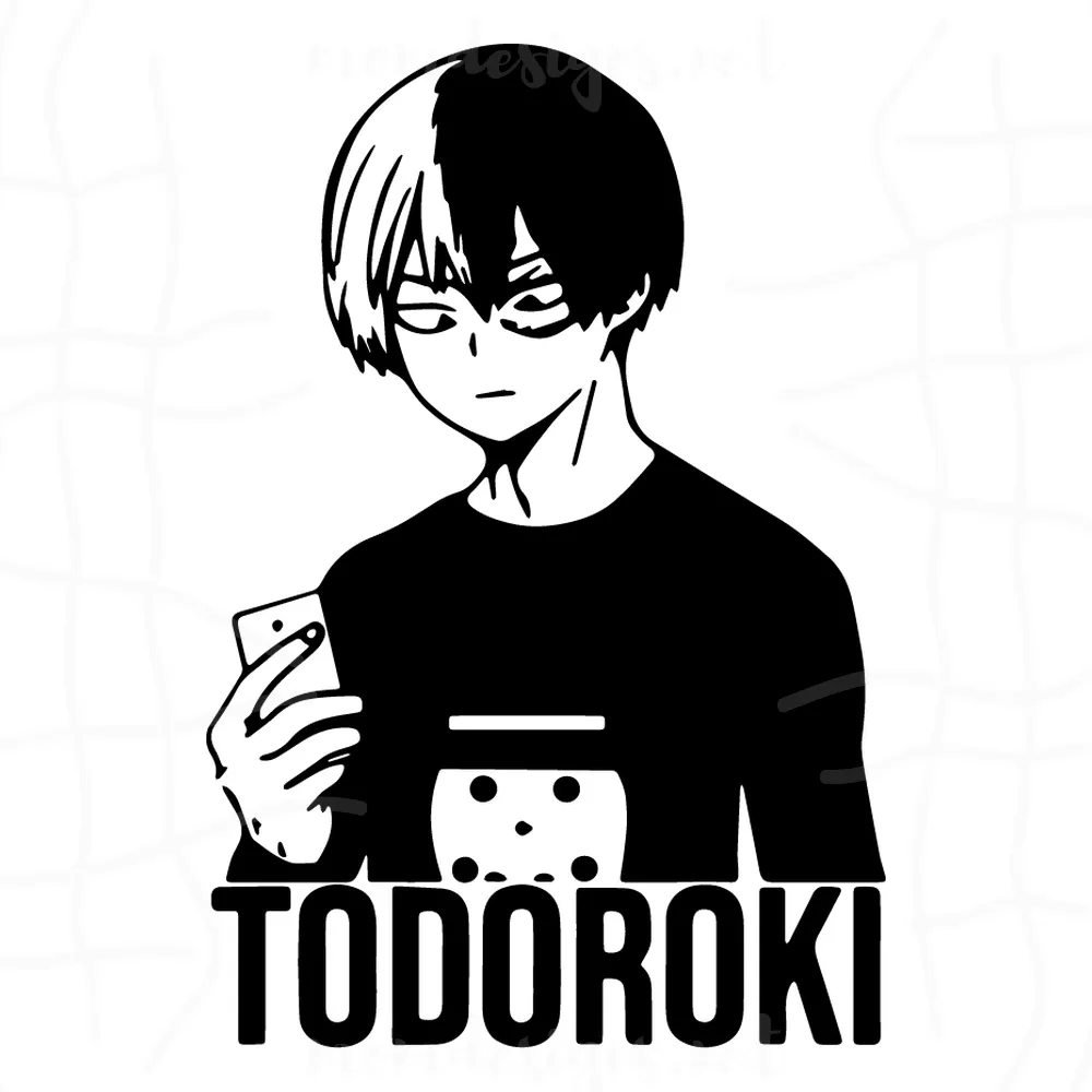 Todoroki Shouto Svg, My Hero Academia Svg, Class 1-A Student Svg, Todoroki Hero Svg