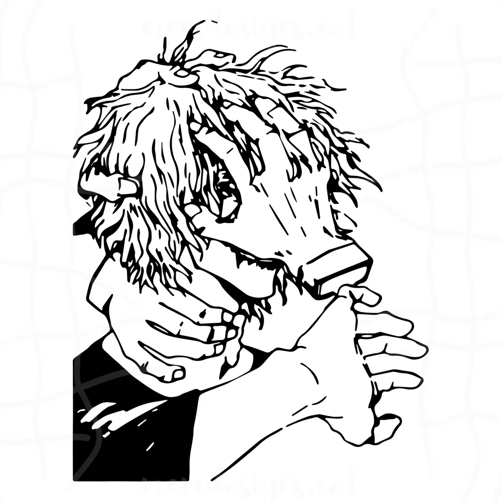 Tomura Shigaraki Svg, My Hero Academia Svg, League Of Villains Svg