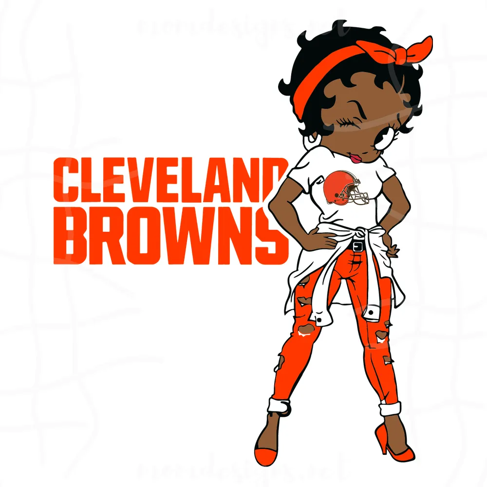 Cleveland Browns Raiders, Sport svg, Trending svg, Football svg file, Football logo, Philadelphia Eagles Football, , Football Mom, Football Lover, Sport Mom Svg, Football Gift, Betty Boop Svg