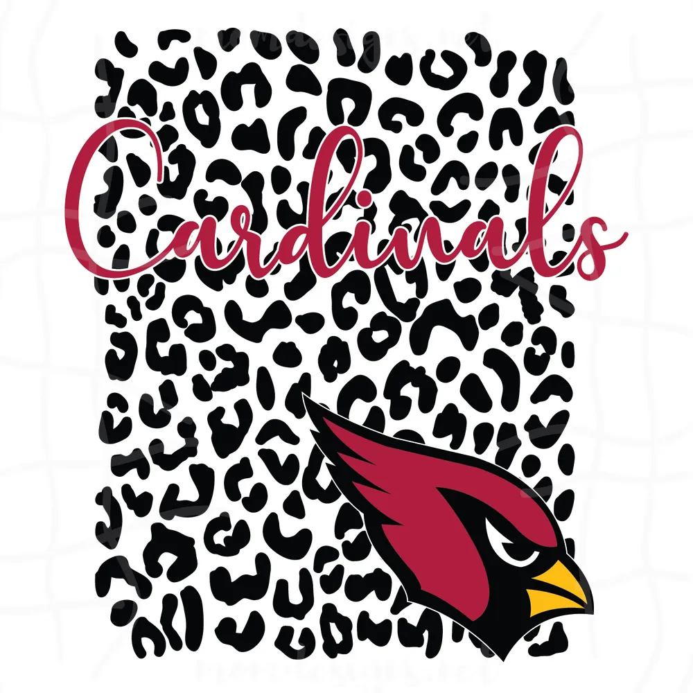 Arizona Cardinals Leopard Spirit Svg, Sport Svg, Arizona Cardinals Svg, Cardinals Football Team, Cardinals Svg, Arizona Svg, Super Bowl Svg, Arizona Football Svg, Cardinals Logo Svg, Cardinals Fan, NFL Teams