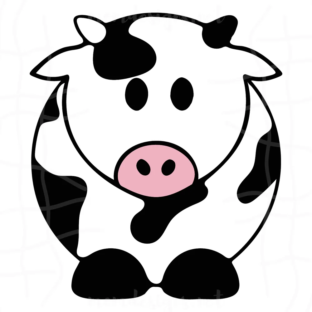  Cow Svg Png Jpg Clipart Cut File Download For Cricut Silhouette