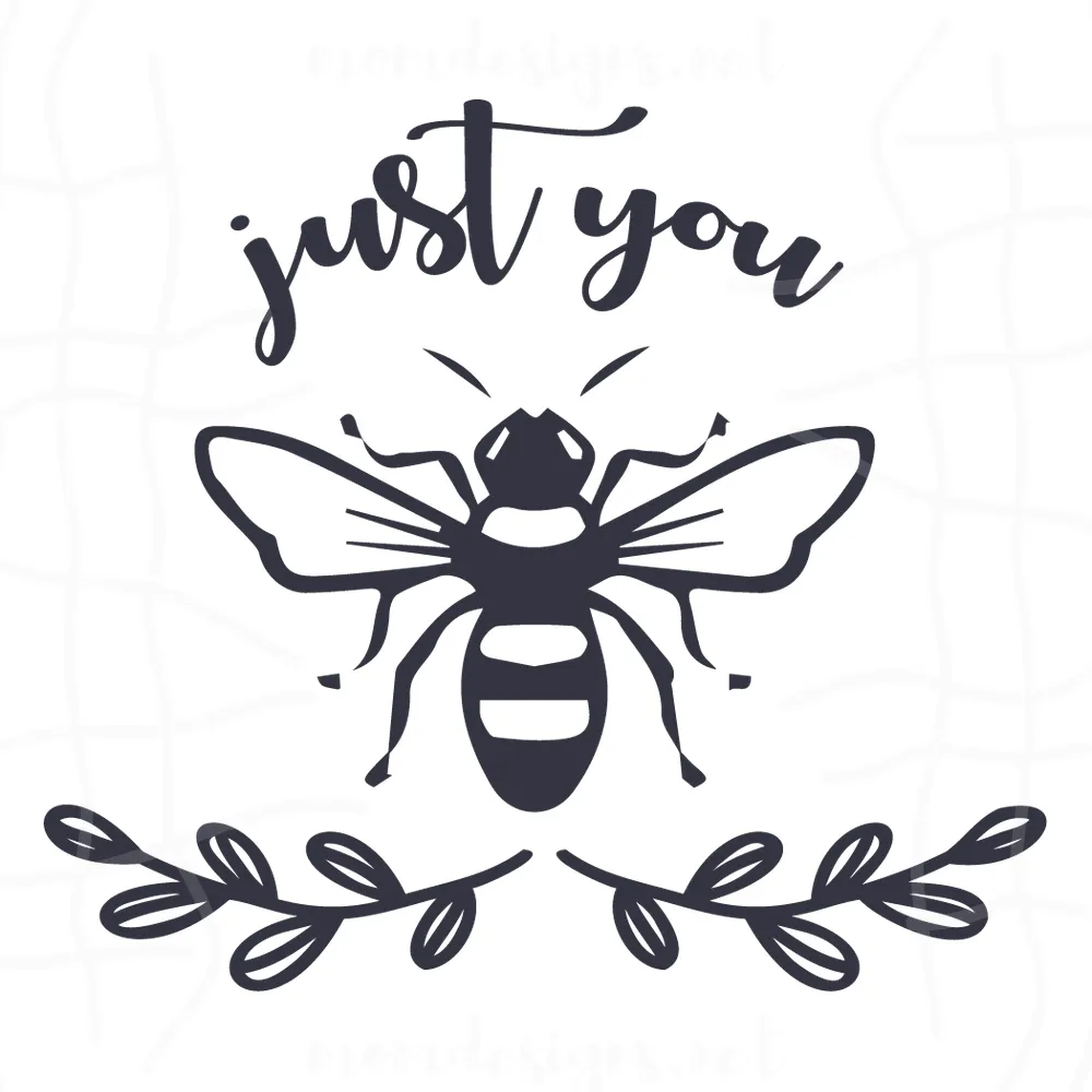 Bee Kind Gift, Just You Silhouette SVG Diy Crafts Svg Files For Cricut, Silhouette Sublimation Files