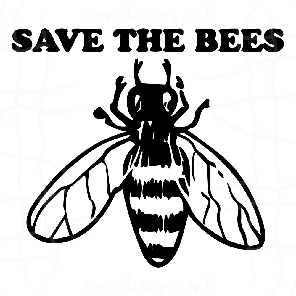 Save The Bees Svg, Trending Svg, Bee Svg, Animal Svg, Bee Svg, Bee Gift, Animal Gift, Animal Lovers Svg, Save Bee Svg, Save Animal Svg, Protect Animal Svg, Diy Crafts, Silhouette Files, Printable, Prints, Shirt Design