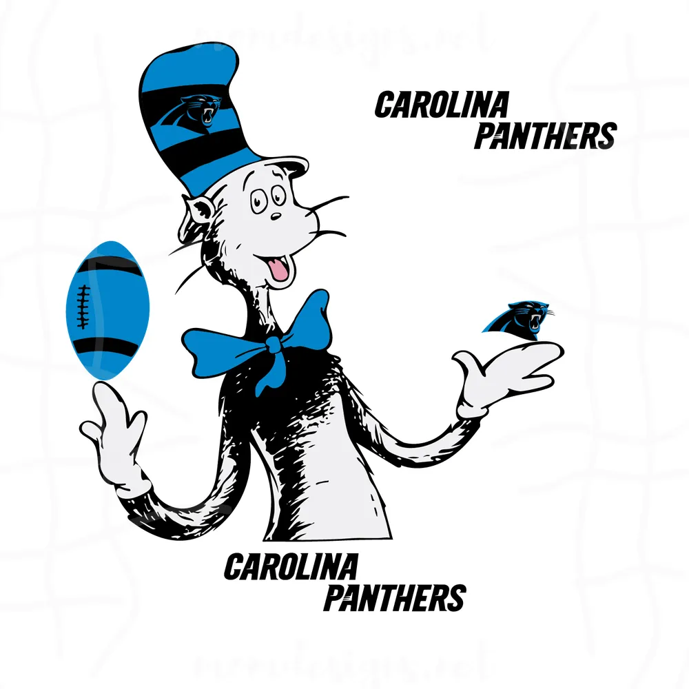 Dr Seuss Carolina Panthers Svg, Sport Svg, Football Svg, Football Teams Svg, NFL Svg, Carolina Panthers Svg, Panthers Football Team, Panthers Svg, Carolina Svg, Super Bowl Svg, Panthers Fan, NFL Teams