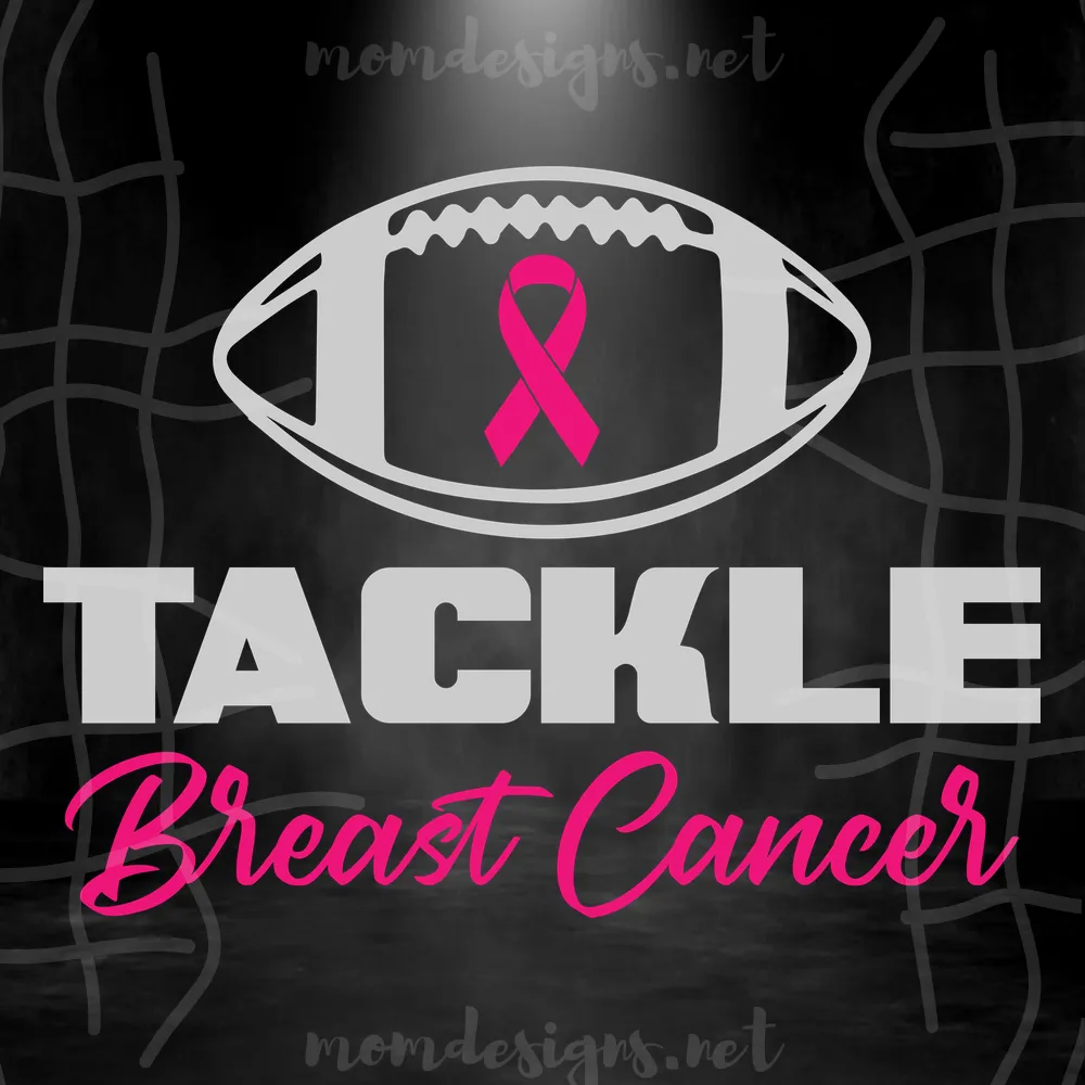 Tackle Breast Cancer Svg, Breast Cancer Svg, Cancer Awareness Svg, Fight Cancer Svg, Tackle Cancer Svg, Tackle Cancer Football Svg, Pink Ribbon Svg, Cancer Ribbon Svg