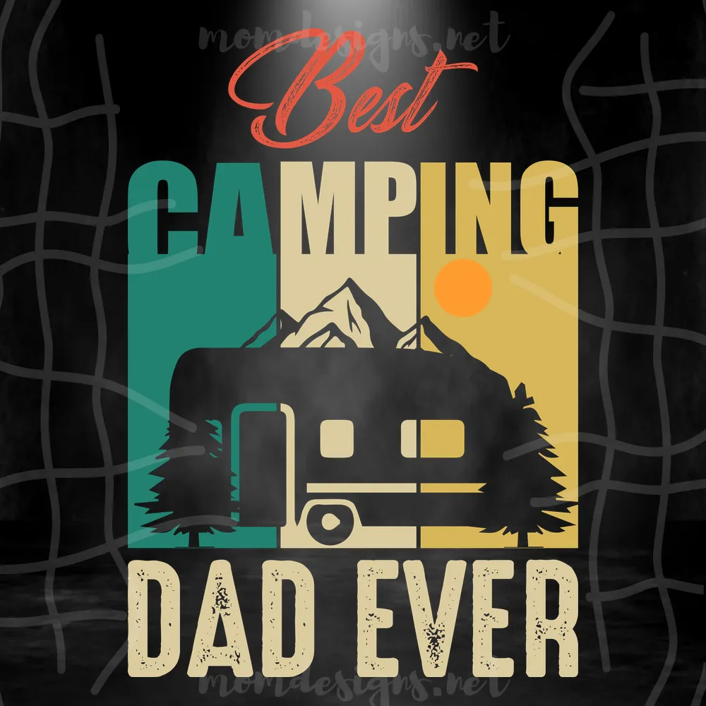 Best Camping Dad Ever Svg, Camping Dad Svg, Camping Father Svg