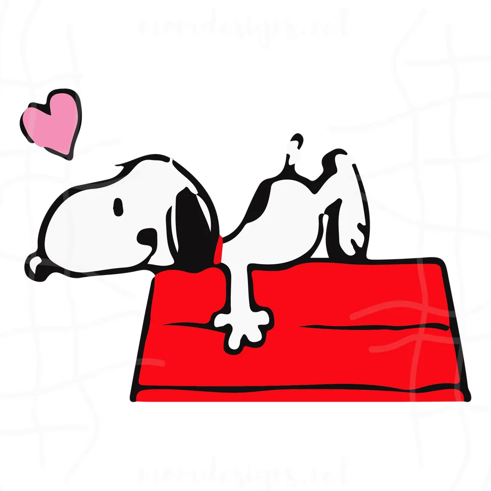 Snoopy Svg, Love Snoopy Svg, Snoopy Lover Svg, Snoopy Gift Svg, Cute Snoopy Svg