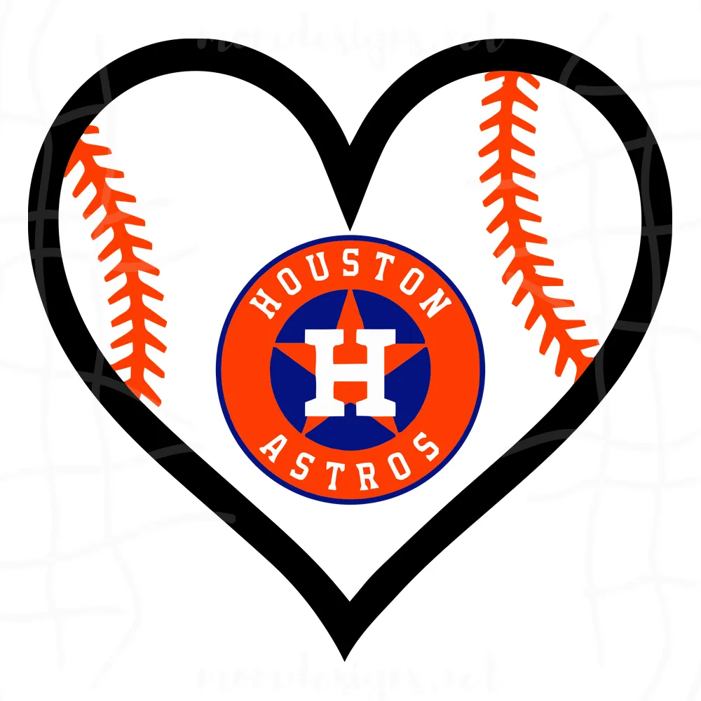Astros Baseball Heart Svg, Sport Svg, Astros Svg, Houston Astros Svg, Astros Baseball Svg, Houston Baseball Svg, Astros Logo Svg, Mlb Svg, Baseball Svg, Houston Astros Logo, Houston Astros