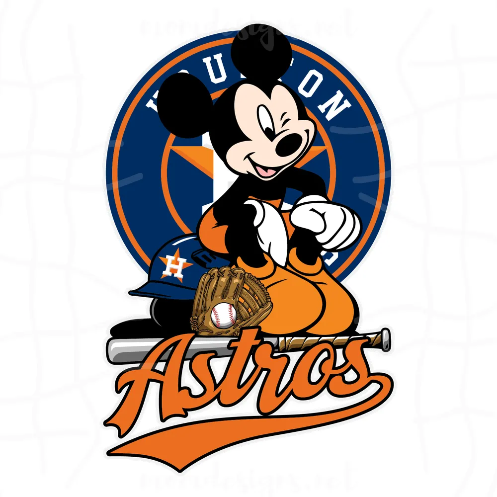 Houston Astros Mickey Svg, Houston Astros Svg, Astros Mickey Svg, Sport Svg