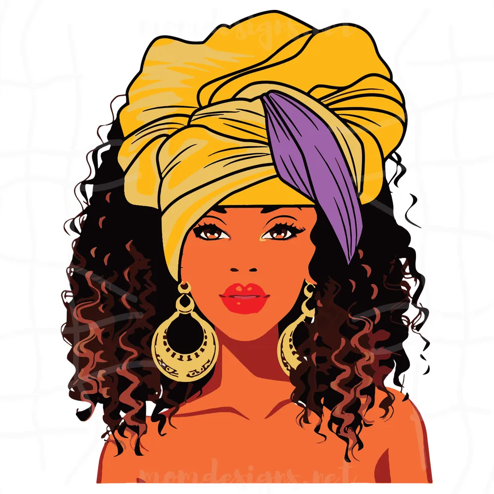 Black History Month Svg, African American Svg, Apparel Afro Hair Face Svg