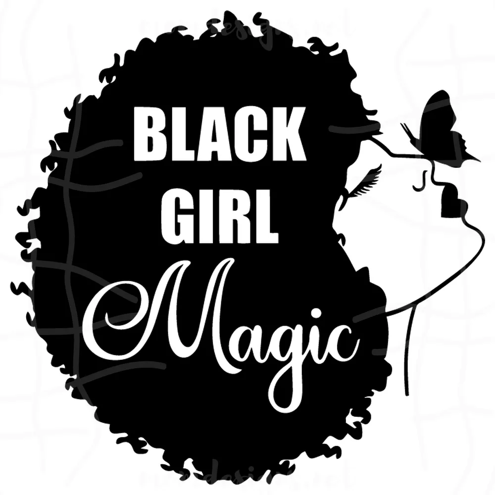 Black Girl Magic Svg, Black Girl Svg, Afro Woman Svg, Black Woman Svg, Strong Woman Svg, Lady With Butterfly Svg, Butterfly Svg, African America Svg, Lovers Black Girl Svg, Luxury Girl Svg, Black Queen Svg
