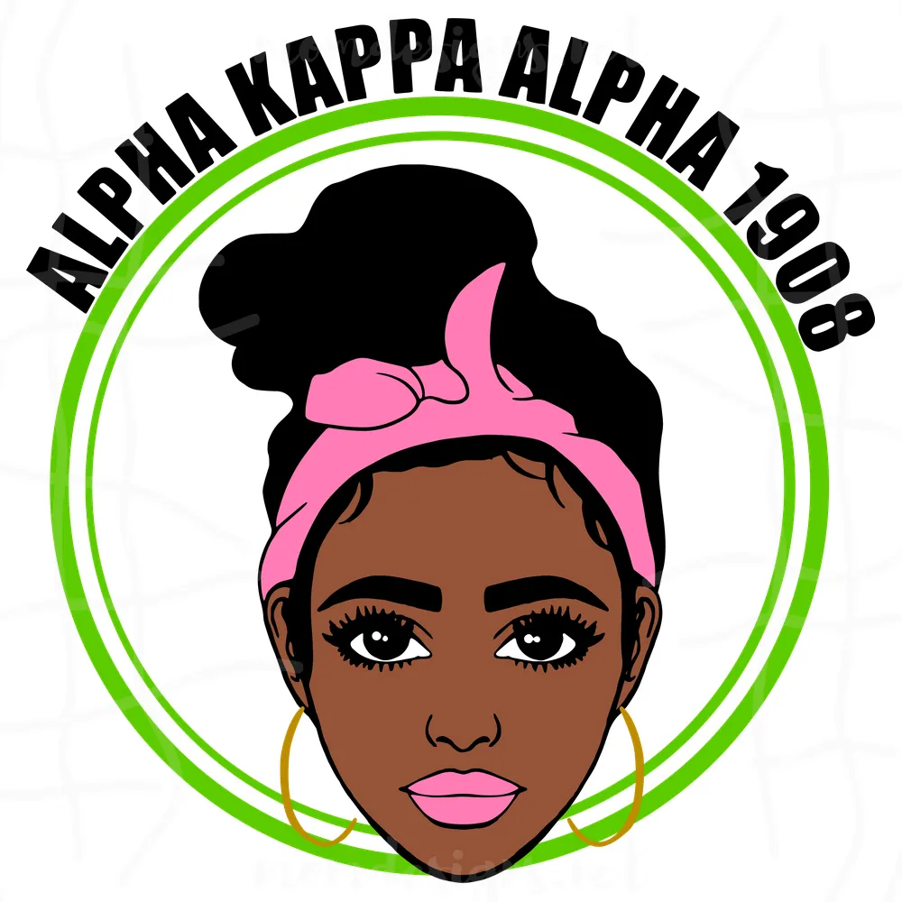 Alpha kappa alpha 1908 girl svg, Sorority Svg, Aka Girl gang svg, aka sorority svg, Aka svg, black girls, alpha kappa alpha, aka 1908 svg, AKA pretty girl