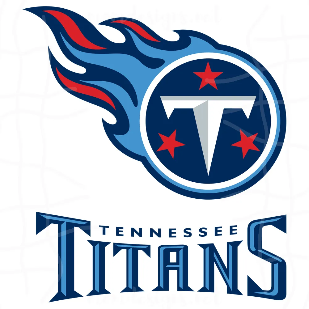 Tennessee Titans Logo Svg Football, Nfl Logo, Team Svg, Eps Clipart, Diy Crafts SVG Files For Cricut Instant Download File