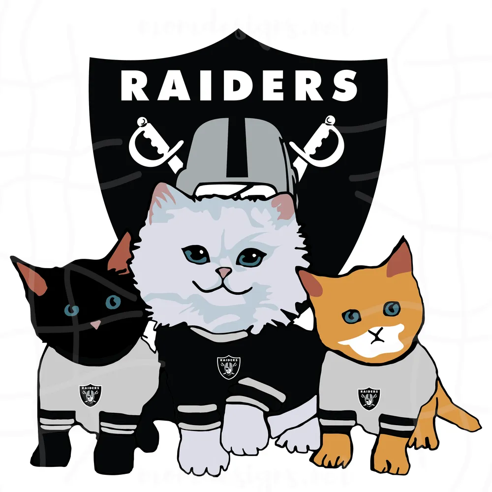 Las Vegas Raiders Cat Svg, Sport Svg, Las Vegas Raiders, Raiders Svg, Raiders Nfl, Raiders Logo Svg, Cat Svg, Super Bowl Svg, Nfl Cat Svg