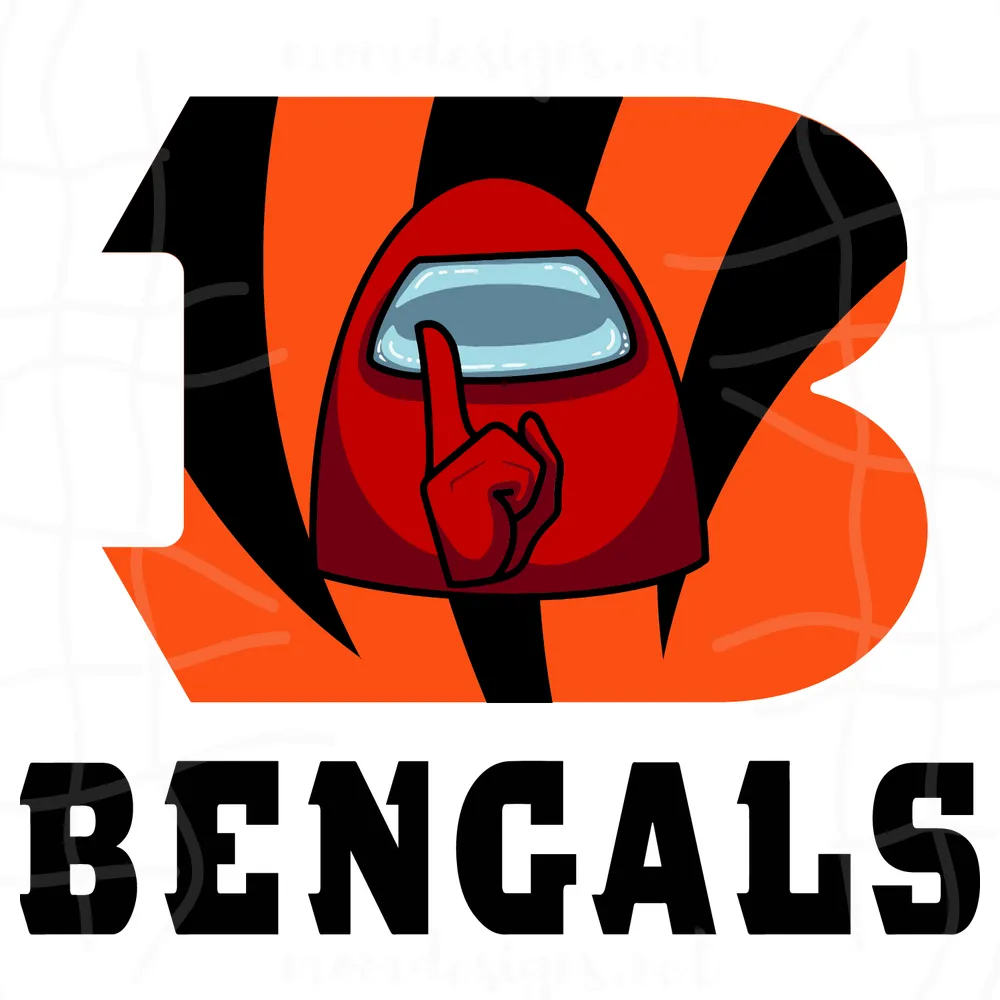 Cincinnati Bengals Among Us Svg, Sport Svg, Cincinnati Svg, Bengals Football Team, Bengals Svg, Cincinnati Bengals Svg, Super Bowl Svg, Cincinnati Football, Bengals Fan, NFL Teams, Football Svg, Football Teams Svg