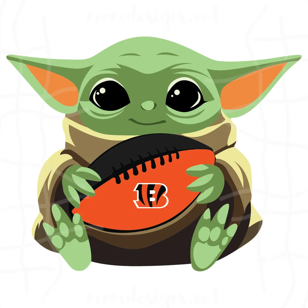 Cincinnati Bengals Baby Yoda Svg, Sport Svg, Cincinnati Svg, Bengals Football Team, Bengals Svg, Cincinnati Bengals Svg, Super Bowl Svg, Cincinnati Football, Bengals Fan, NFL Teams, Football Svg, Football Teams Svg