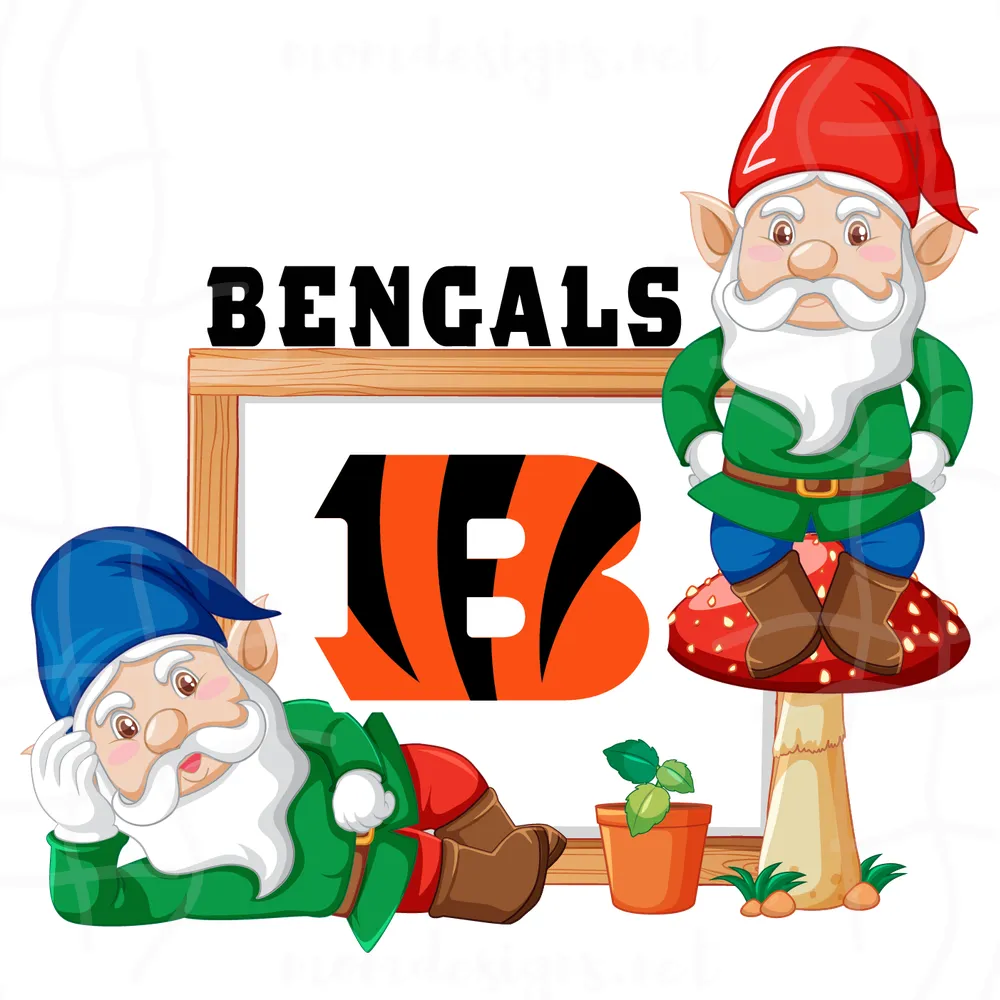 Gnome With My Bengals Svg, Sport Svg, Gnome Svg, Cincinnati Svg, Bengals Football Team, Bengals Svg, Cincinnati Bengals Svg, Super Bowl Svg, Cincinnati Football, Bengals Fan, NFL Teams, Football Svg, Football Teams Svg