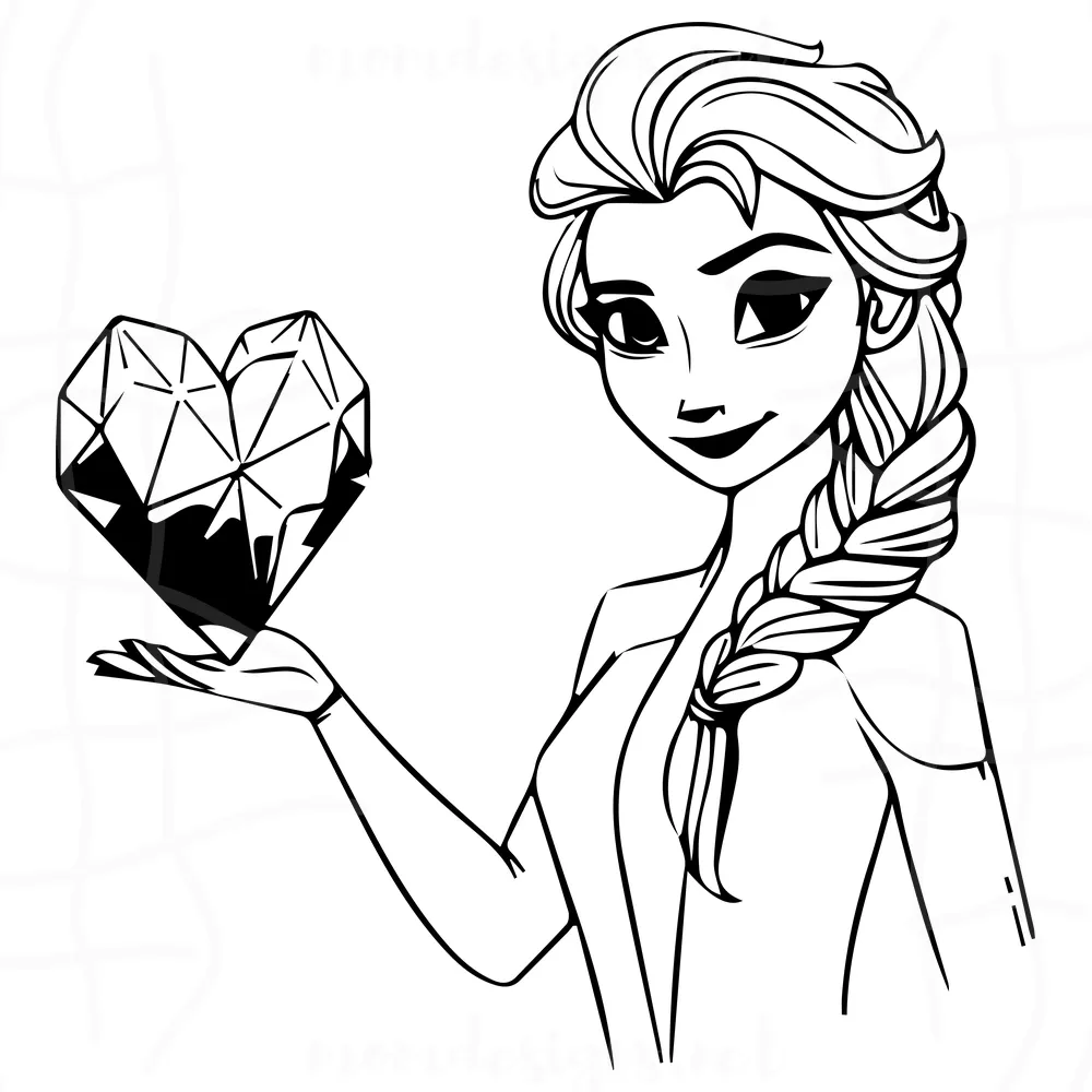 Frozen Queen Elsa Svg, Frozen Elsa Svg, Elsa Svg, Frozen Princess Svg