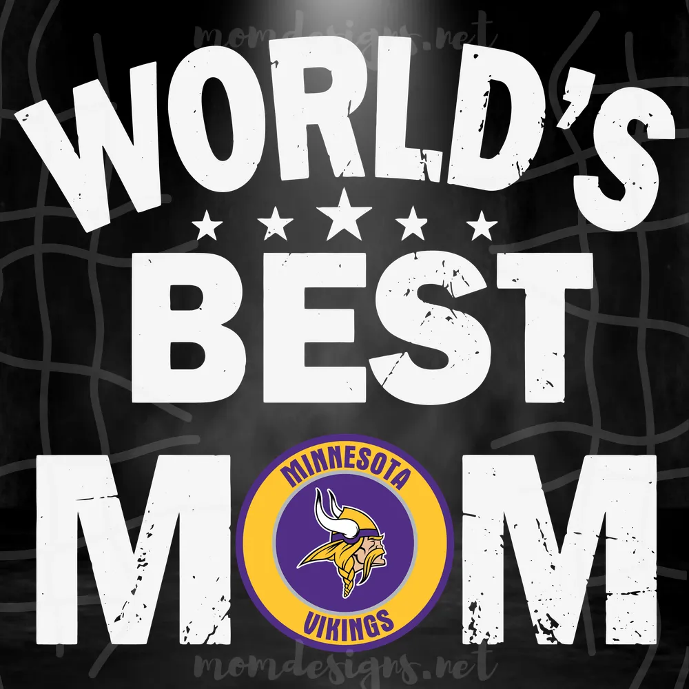 Worlds Best Mom Minnesota Vikings Svg, Sport Svg, Mothers Day Svg, Best Mom Svg, Vikings Mom Svg, Minnesota Vikings, Vikings Svg, Nfl Mom Svg, Football Mom Svg, Vikings Fan Svg