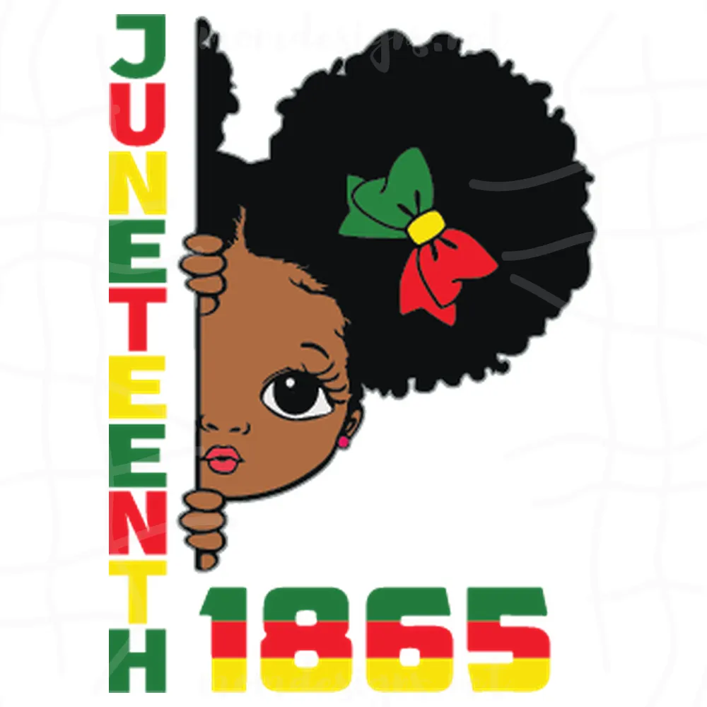 Juneteenth Black Girl 1865 Svg, Juneteenth Svg, Black Girl Svg, Juneteenth Day Svg, Independence Day Svg, Juneteenth Gifts, Juneteenth Shirt, African American Svg, Freedom Svg, June 19 Svg, Juneteenth 1865 Svg