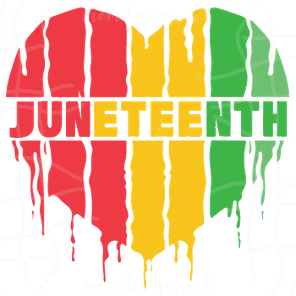 Juneteenth Heart Svg, Juneteenth Svg, Heart Svg, Dripping Heart Svg, Afro American Svg, Juneteenth Day Svg, Independence Day Svg, Juneteenth Gifts, Juneteenth Shirt, African American Svg, Freedom Svg