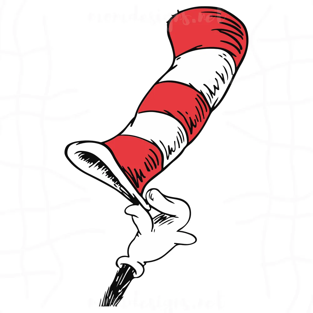 Cat In The Hat Svg, Dr Seuss Svg, Dr Seuss Gift Svg, Seuss Svg, Love Dr Seuss Svg