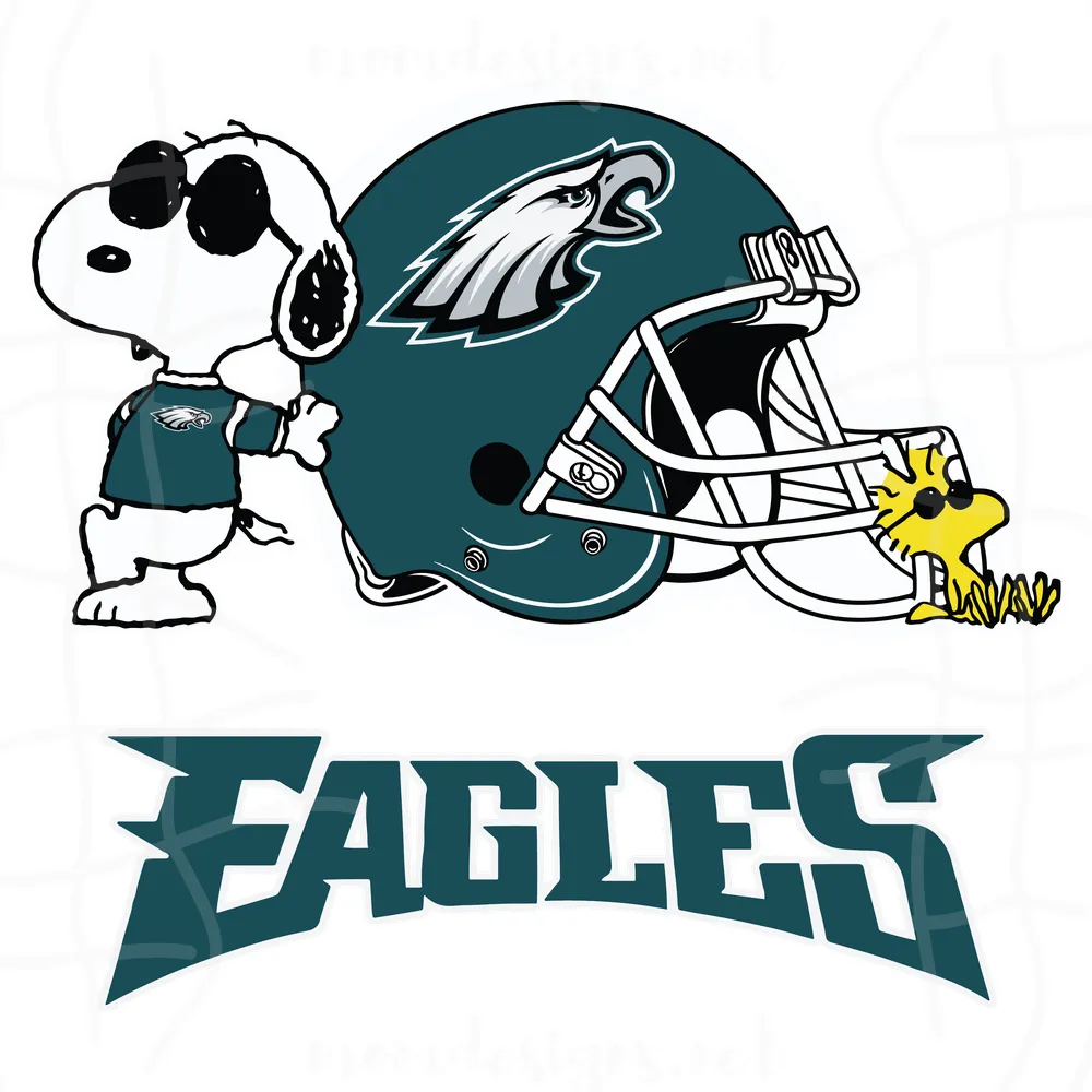 Philadelphia Eagles Snoopy NFL Svg, Football Svg, Cricut File, Svg
