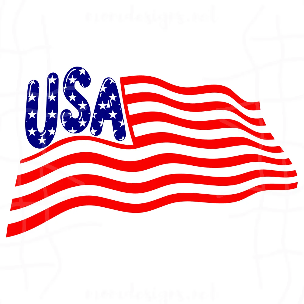 Usa Flag Design Svg, Independence Day Svg, 4th Of July Svg, America Svg, Patriotic Svg, July 4th Svg, Fourth Of July Svg, Memorial Day Svg