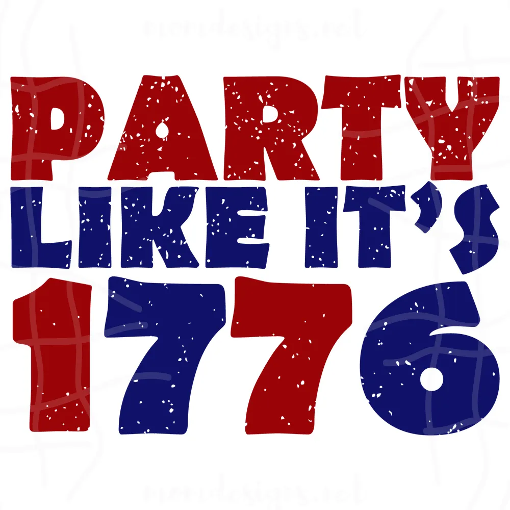  Party Like It's 1776 Svg, 4th Of July Svg