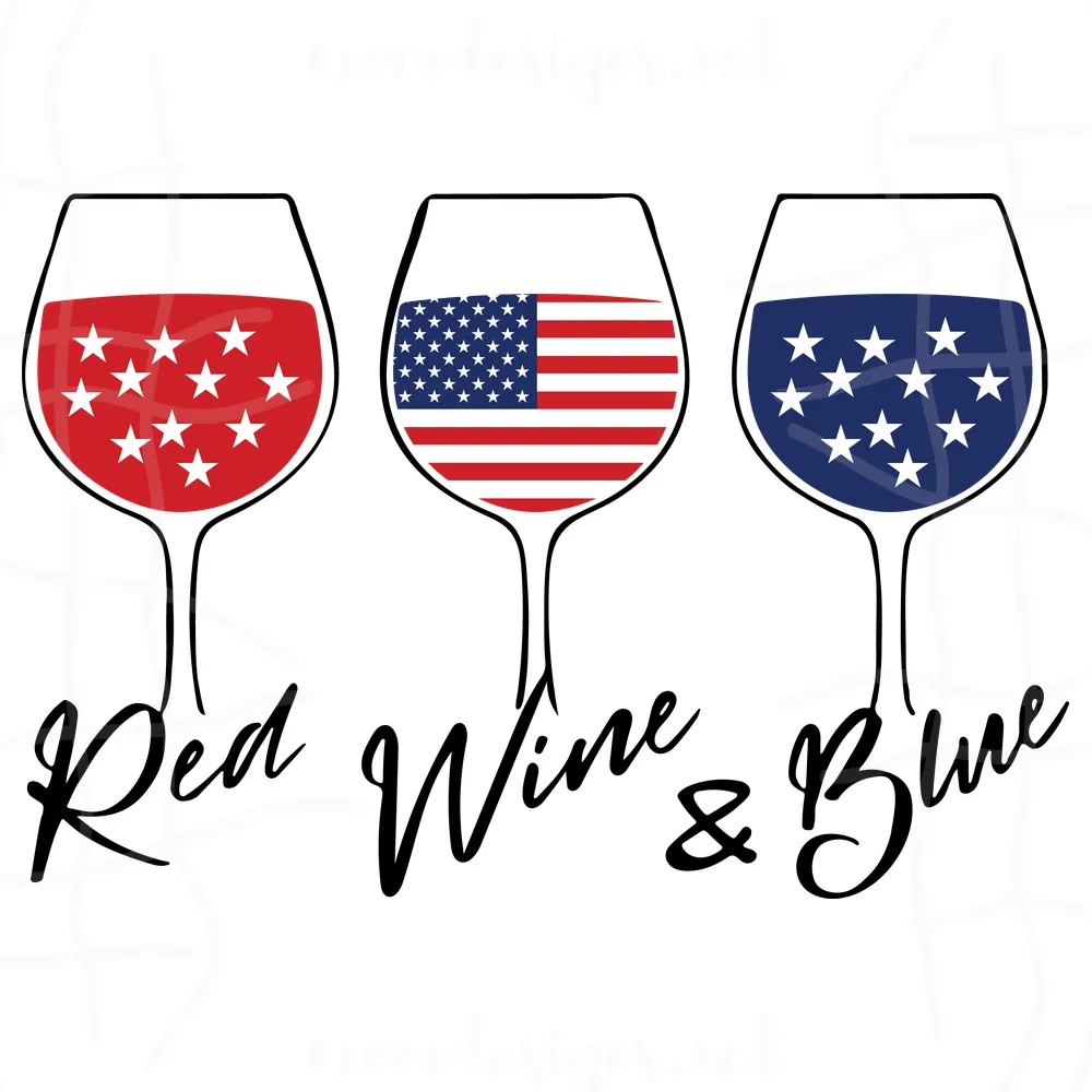 Red Wine Blue Shirt, 4th Of July Shirt, Patriotic Shirt, Independence Day Shirt, American Flag Shirt, Red White Blue Shirt