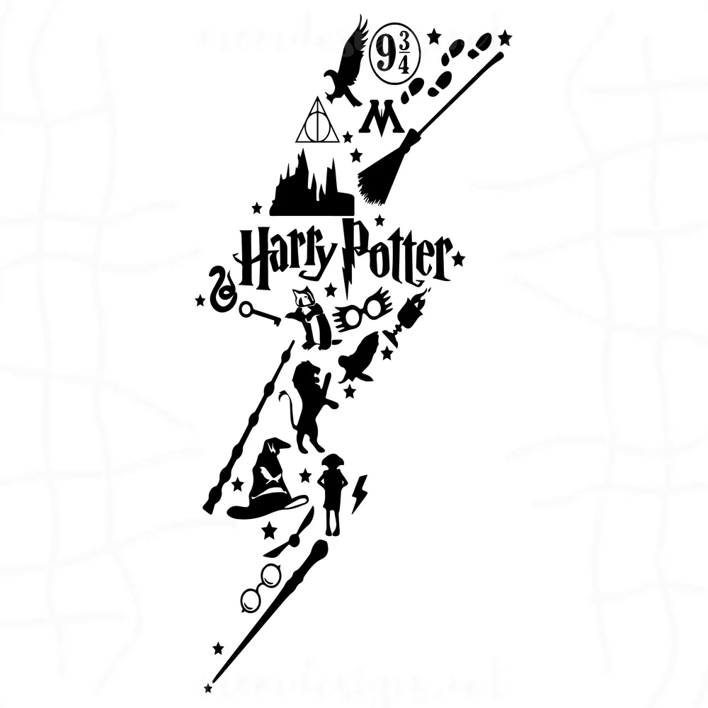 Wizard bolt svg, Harry Potter saying, Harry Potter best quotes, Harry potter svg, harry potter shirt, harry potter design,trending svg For Silhouette