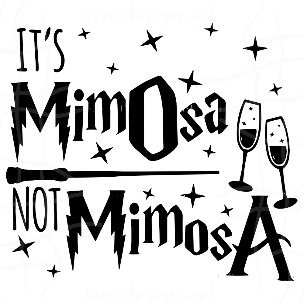 Its MimOsa Not MimosA Svg, Harry Potter Svg, Magic Spell Svg, Hermione Svg, Wizard Svg, Hogwart Svg, Ron Weasley Svg, Magician Svg, Witch Svg, Magic Wand Svg