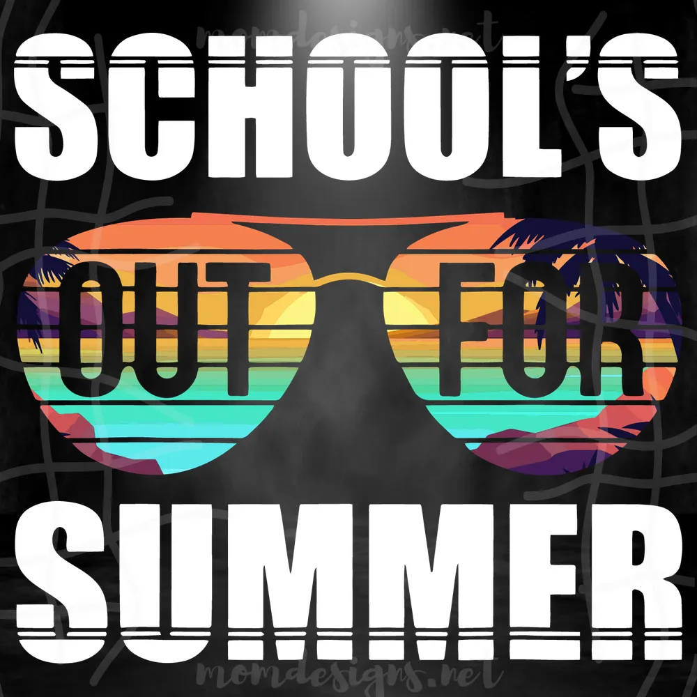 School's Out For Summer Svg, Trending Svg, School Svg, Summer Svg, Sunglasses Svg, Beach Svg, Summer Beach Svg, School Out Svg, School Gifts, Teacher Svg, Student Svg