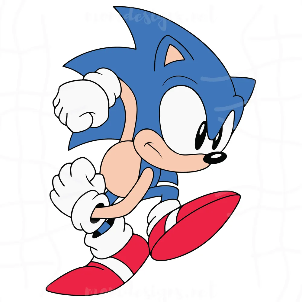 Sonic The Hedgehog Svg, Trending Svg, Sonic Svg, Sonic Vector, Sonic Clipart, Hedgehog Svg, Supersonic Svg, Cartoon Svg, Animated Svg, Animated Hedgehog, Fictional Characters, Kid Svg