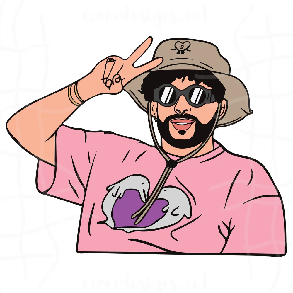 Un Verano Sin Ti Bad Bunny SVG, Bad Bunny Svg, Bad Bunny Layered Svg, Funny Digital, Bad Boy Svg, Bad Bunny Logo Svg, Bunny Magic, Reggaeton svg